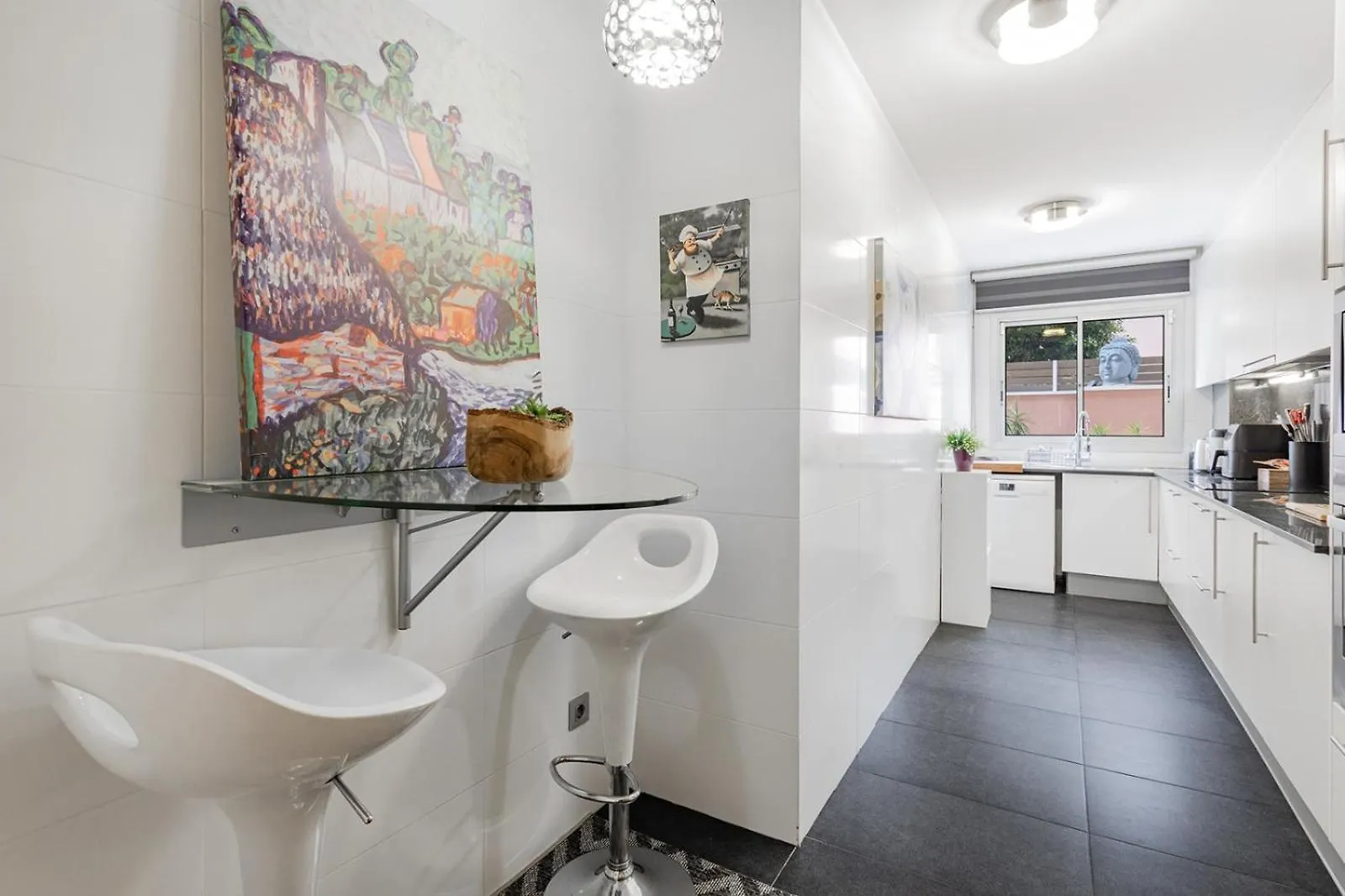 Pool Luxury 2 Bedrooms - 2 Terraces - Parking - Long Term Barcelona Španělsko
